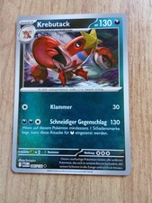 Pokemon Karte Krebutack Reverse Holo Deutsch 085/132