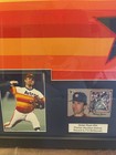 HOUSTON ASTROS NOLAN RYAN FRAMED JERSEY W AUTO CARD GOAT — photo 3