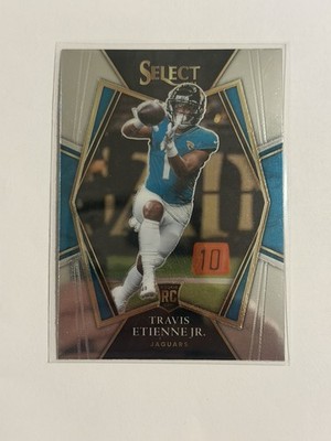 2021 Panini Select #154 Travis Etienne Jr. Rookie Card  Jacksonville Jaguars