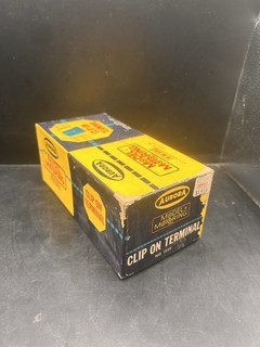 Aurora HO Slot Car Model Motoring Clip On Terminal #1555 50 Set of 10
