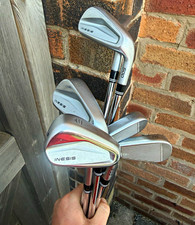 Inesis 500 Right-Handed 6pc Iron Set Regular Steel Shafts Silver/Black