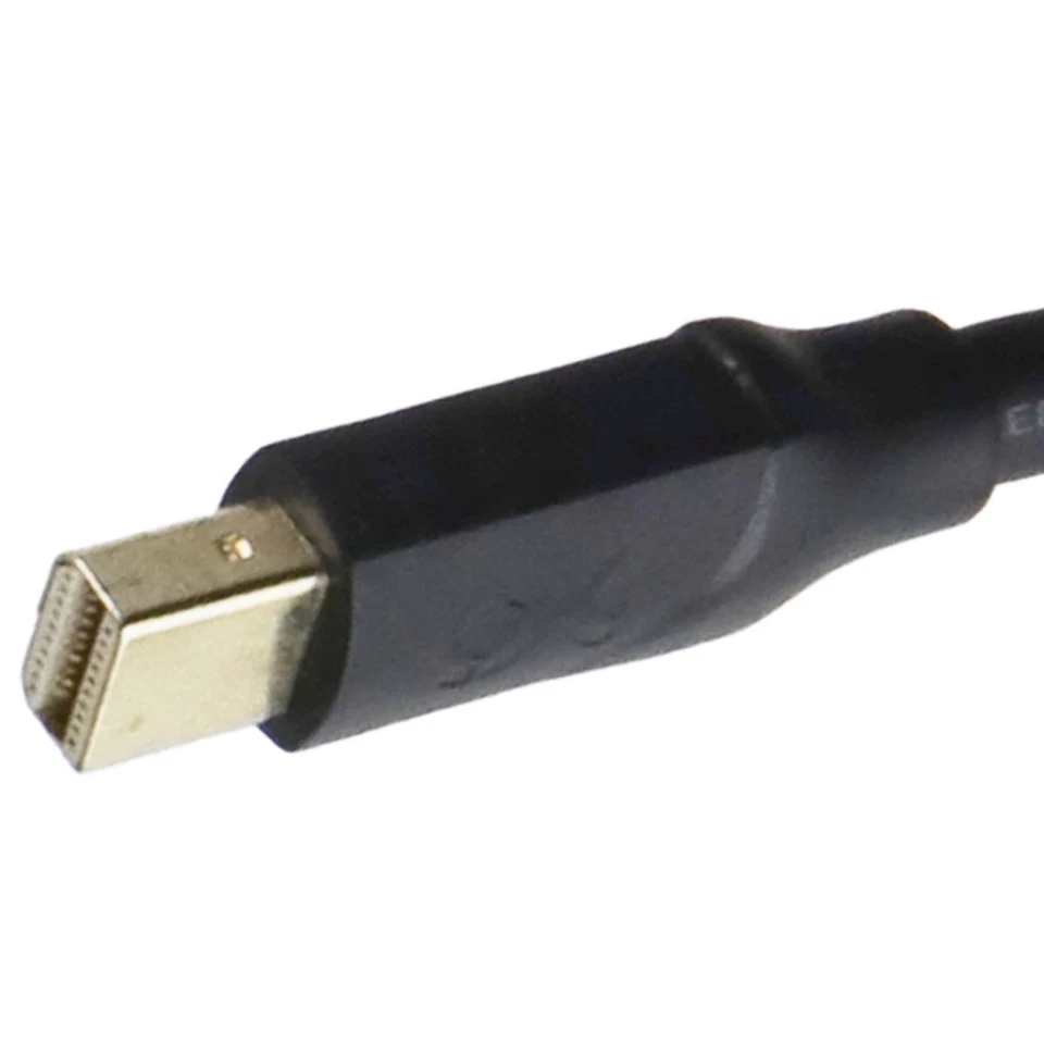 Cable Matters 3 Foot Mini DisplayPort to DisplayPort Cable (4K @ 60Hz) - Black - Image 3 of 4