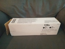 GENUINE HP 128A CE320A LaserJet Toner Cartridge - Open Box. Toner Sealed.