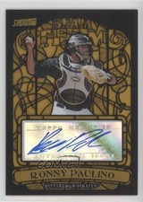 2008 Topps Stadium Club Beam Team Gold 21/50 Ronny Paulino #BTA-RP Auto 5x0