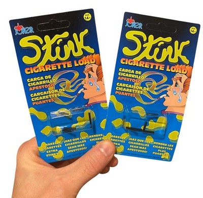 2 TOTAL  6-Pack Stink Smell Cigarette Loads - Gag Prank Smoking Trick Joke Gift