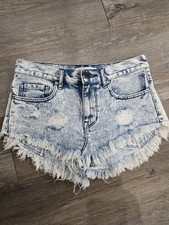 BULLHEAD STRETCH HI-RISE SHORTS WOMENS SIZE 5