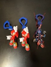 Sonic The Hedgehog Character Backpack Clip On Charms Loose