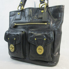 Coach Legacy GIGI 65th Anniversary Tote 35cm Leather Black Y2K USA Rare