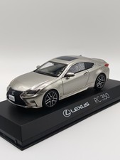 Kyosho 1/43 Lexus RC 350 "F Sport" Dealer Edition Sonic Titanium 03657T 