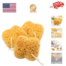 3Pcs Bath Sponges,Larger Shower Sponges for Women Men, Exfoliating Body Spong...