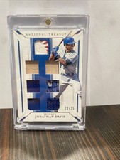 2019 Panini National Treasures - Game Gear  Eights Jonathan Davis (MEM, RC)