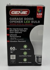 Genie GLEDB2 39437R Garage Opener LED Light Bulb Shatter Vibration Resistant New