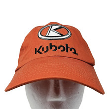 Kubota Hat Cap Strap Back Orange Embroidered Tractor Equipment Mens K Products
