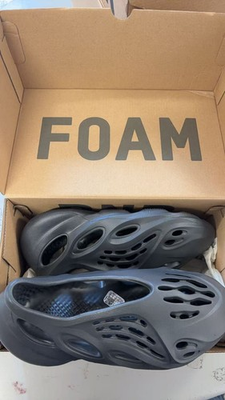 #ad Yeez Foam Runner BLACK $55.99
