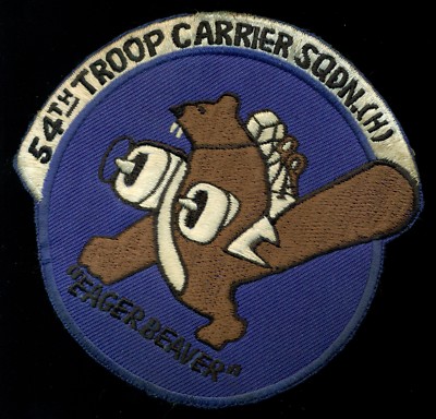 USAF 54th Troop Carrier Squadron (H) Patch N-2