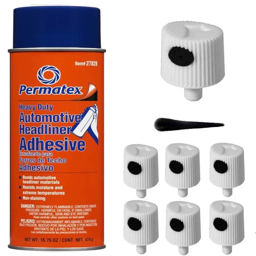 6 Spray Caps for Permatex Heavy Duty Headliner Carpet Adhesive Spray eBay