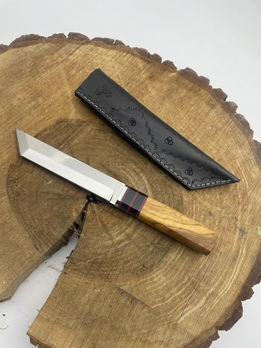 11" handgemachte Holzgriff Tanto Messer japanisches Samurai Messer (Wh180) - Bild 7 von 16