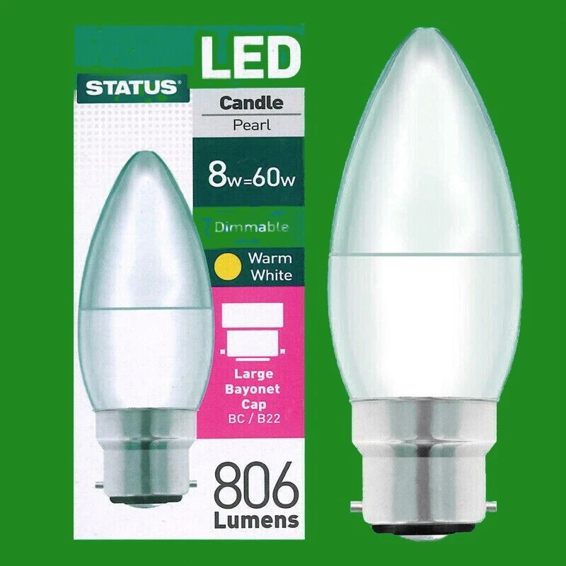 Dimmable bayonet candle light bulbs deals