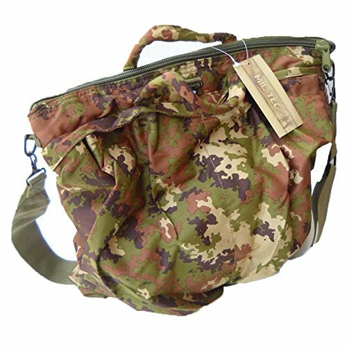 BORSA PORTA CASCO VOLO MILITARE MILTEC MIMETICO VEGETATO 13826042 PILOTA SOFTAIR - Foto 4 di 4