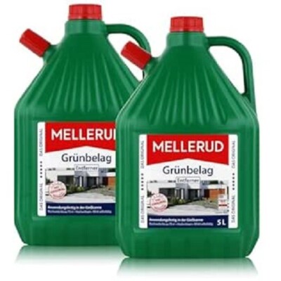 2x Mellerud Grünbelag Entferner Reiniger 5 Liter (10 Liter)
