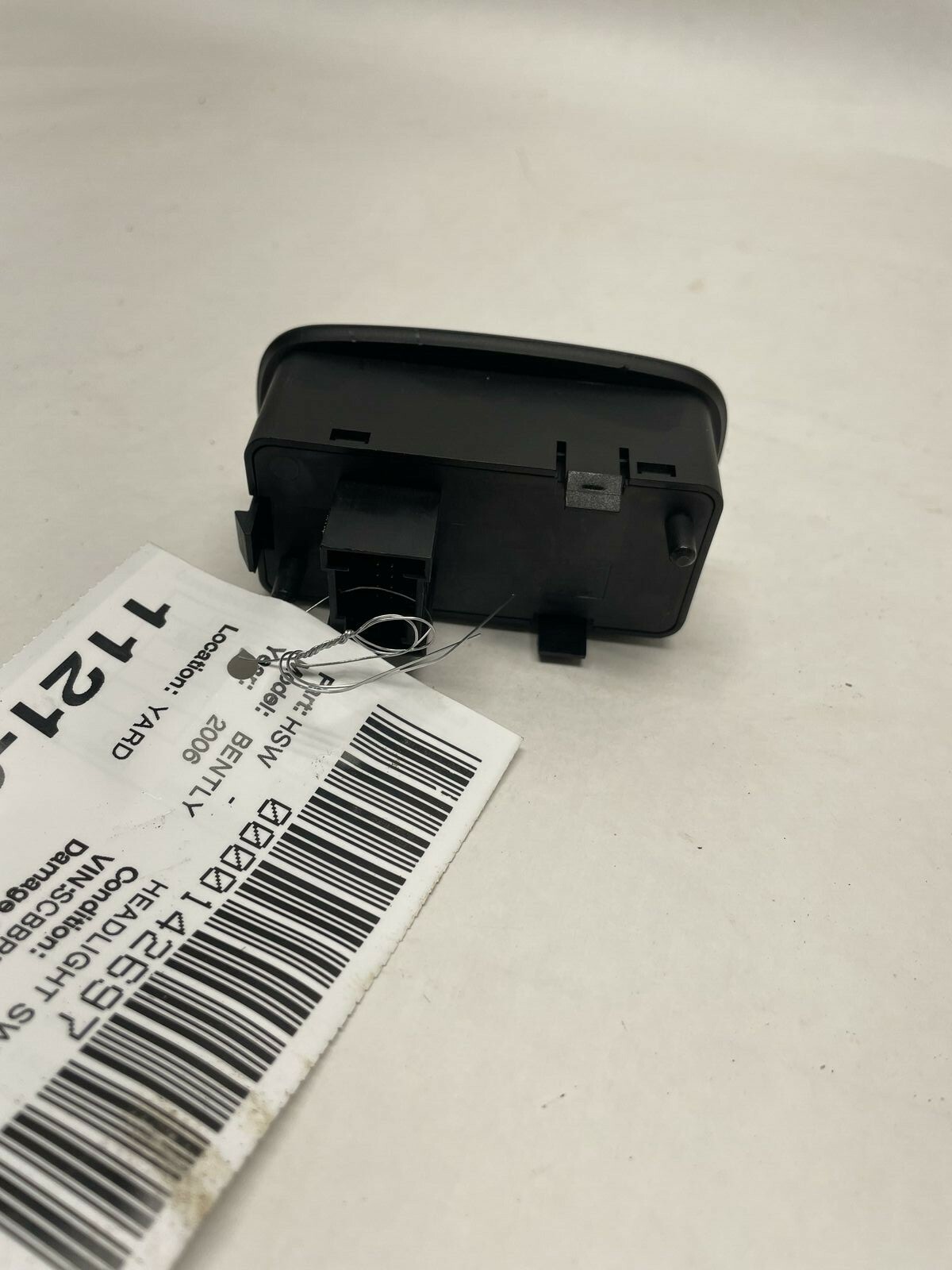 2006-2012 BENTLEY CONTINENTAL FLYING SPUR DASH HEADLIGHT LAMP CONTROL SWITCH OEM