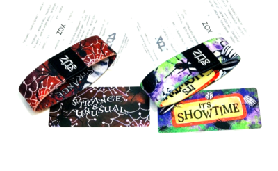 ZOX **THE GHOST WITH THE MOST 2 PACK** Silver Strap Large NIP