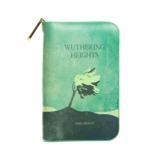 Wuthering Heights Book Zip Around Wallet - Book Lover Gifts