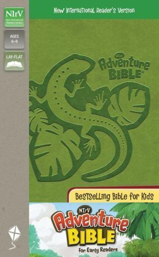NIrV Adventure Bible for Early Readers Leathersoft Green Full Color main image 0