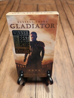 Gladiator (VHS, 2000) Brand New Russell Crow Watermark Waquin Phoenix Rome 