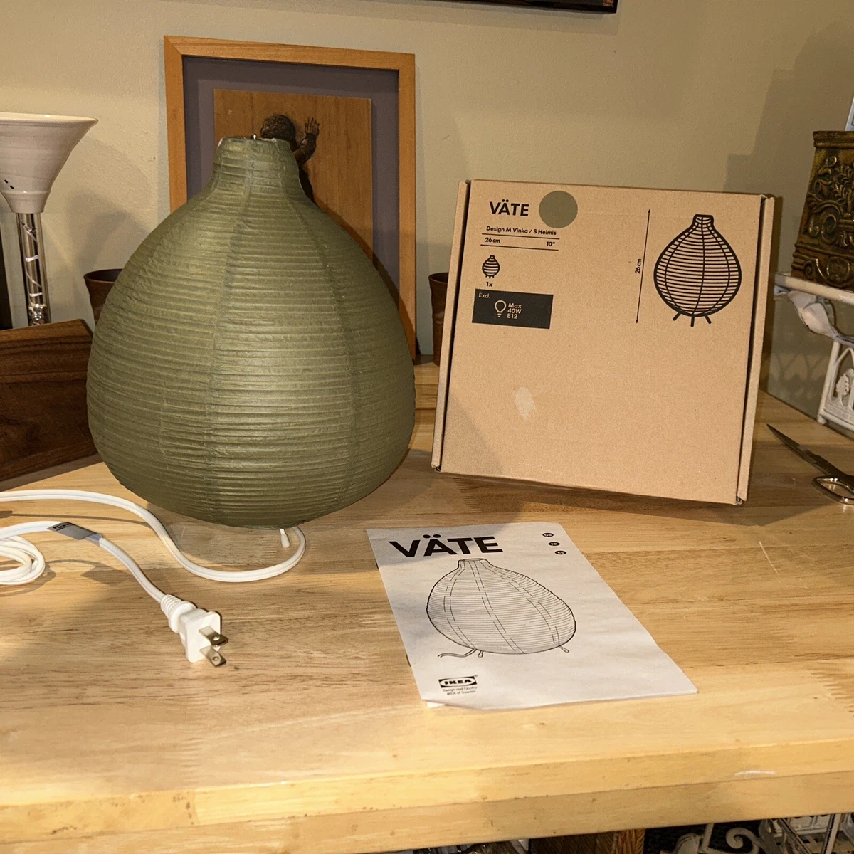 Ikea cheap vate lamp