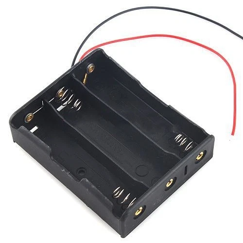 3 x 18650 Battery Holder Case Box with 6 inch Wire Leads - Image 1 of 4