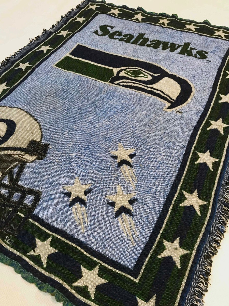 Northwest Fleecedecke Mit Seattle Seahawks-Motiv - 127 X 152 Cm, Kuscheliger NFL-Überwurf
