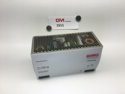Wöhrle Netzgerät DPNW 2420 Netzteil Power Supply Switching Regulator 24V
