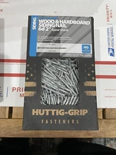 5Lb. 865 Pcs.2” Siding Nail Wood Hardboard ,Spiral  Shank Outdoor Hot Galvanized