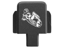 for Sig P320 Rear Slide Cover Back Plate 9mm/357 SIG/40, Engraved, USA Made