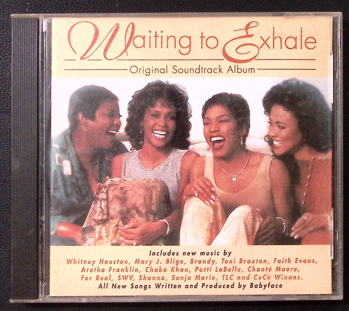 WAITING TO EXHALE ORIGINAL SOUNDTRACK ALBUM WHITNEY HOUSTON WAITING TO EXHALE ORIGINAL SOUNDTRACK ALBUM WHITNEY HOUSTON