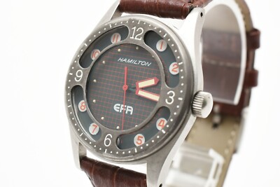[N MINT]Hamilton Watch EFA Engineered for Action Quartz Men's Watch From JAPAN