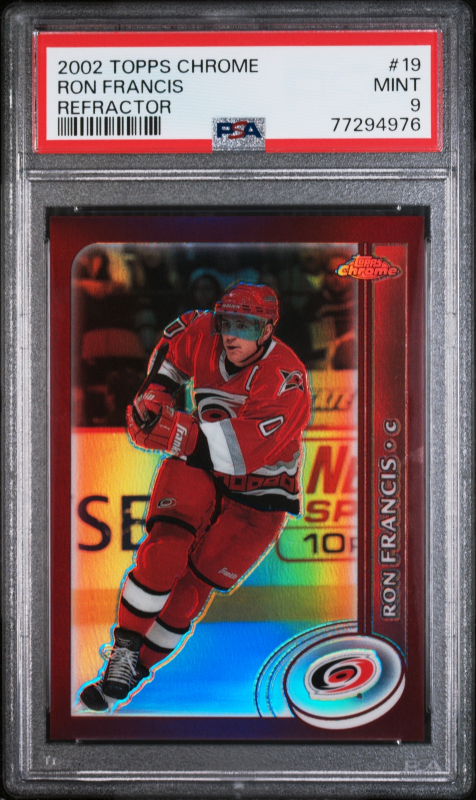 Ron Francis #19 2011-12 In The Game Ultimate Memorabilia Hockey Original Art