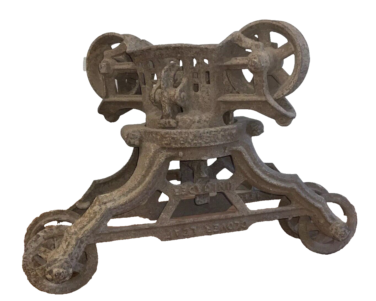 Aussie ハッピーダンベル 5f-4315 Antique Clover Leaf Hay Unloader Sure Lock H455 Barn Trolley | eBay