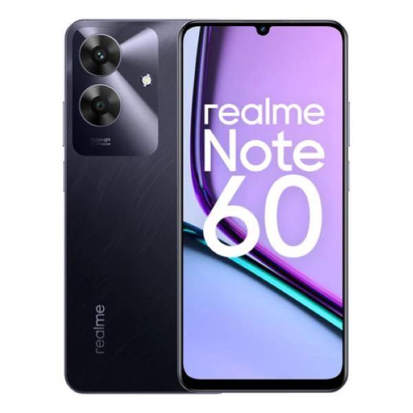 REALME NOTE 60 4G 128GB ANDROID DUAL SIM DISPLAY 6.74" 4GB RAM BLACK