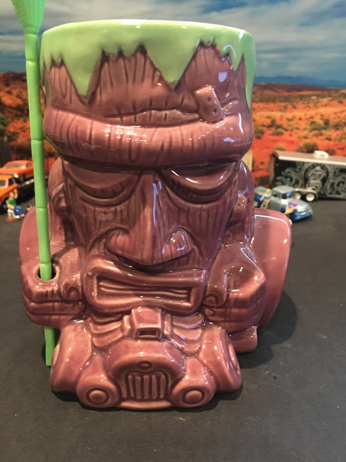 Tiki Farm Von Franco Franken Tiki Hot Wheels Mug