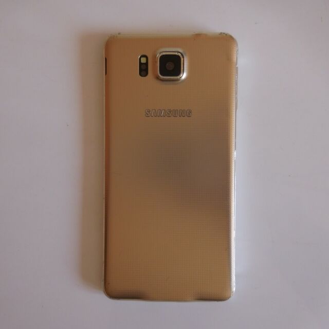 SAMSUNG GALAXY ALPHA Dummy Smartphone Gold Metal Design Collection XXIe N5126 -
