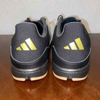 Adidas F50 League IN Black White Gum Indoor Soccer Shoes 
