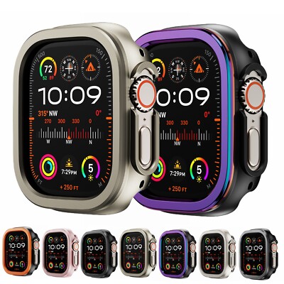 Fr Apple Watch Ultra Series 9 8 7 Case iWatch 41/45/49mm Shockproof Bumper Cover
