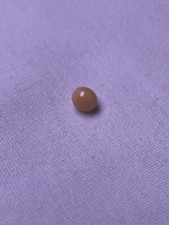 1ct Natural Conch Pearl, light pink and white with oval shape