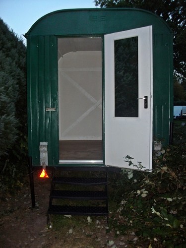 Bauwagen Tinyhouse Campingwagen Gartenhaus Gästehaus Pension Jagdhütte Freizeit - Bild 5 von 24