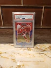 2021 Panini Playoff #81 Patrick Mahomes II  Blue 14/50 PSA 9