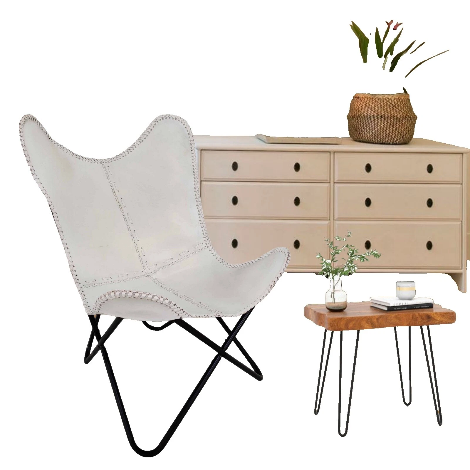 Sillas plegables modernos de mediados de siglo