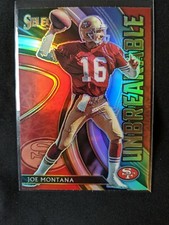 2020 Panini Select JOE MONTANA Silver Prizm San Francisco 49ers Unbreakable