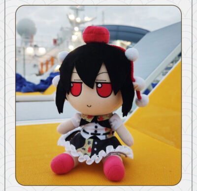 20cm Touhou Project Shameimaru Aya fumo Plush Doll W/Custome Stuffed Cotton Toy